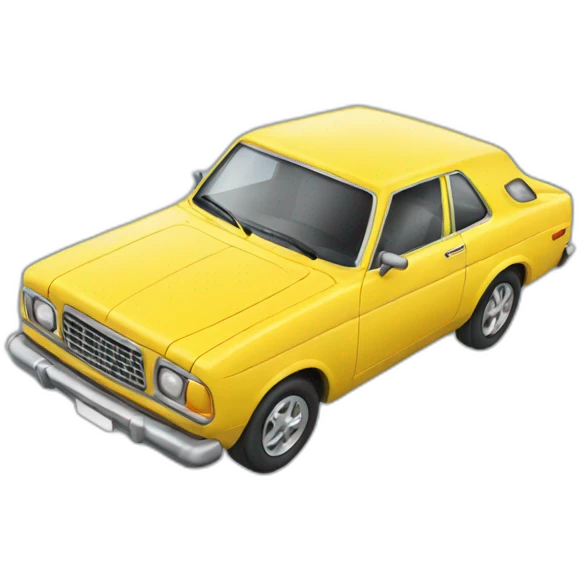 car flying emoji