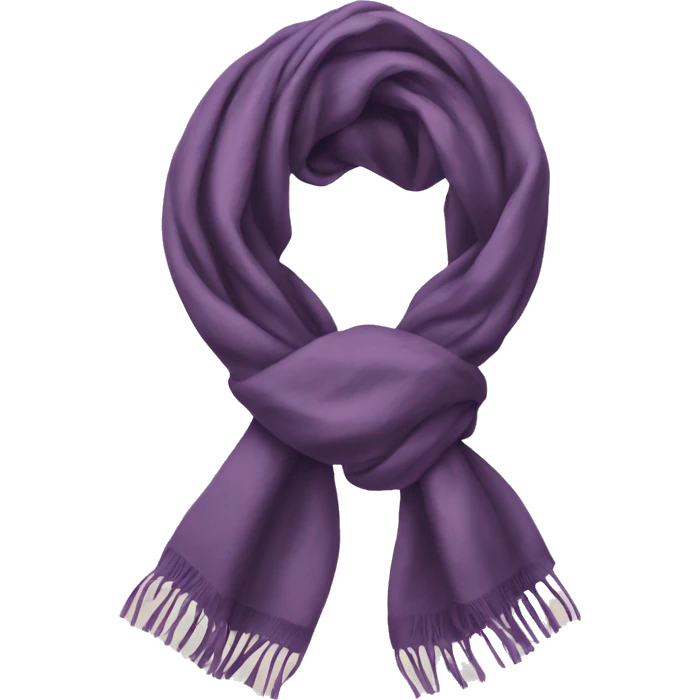 Folded scarf  emoji