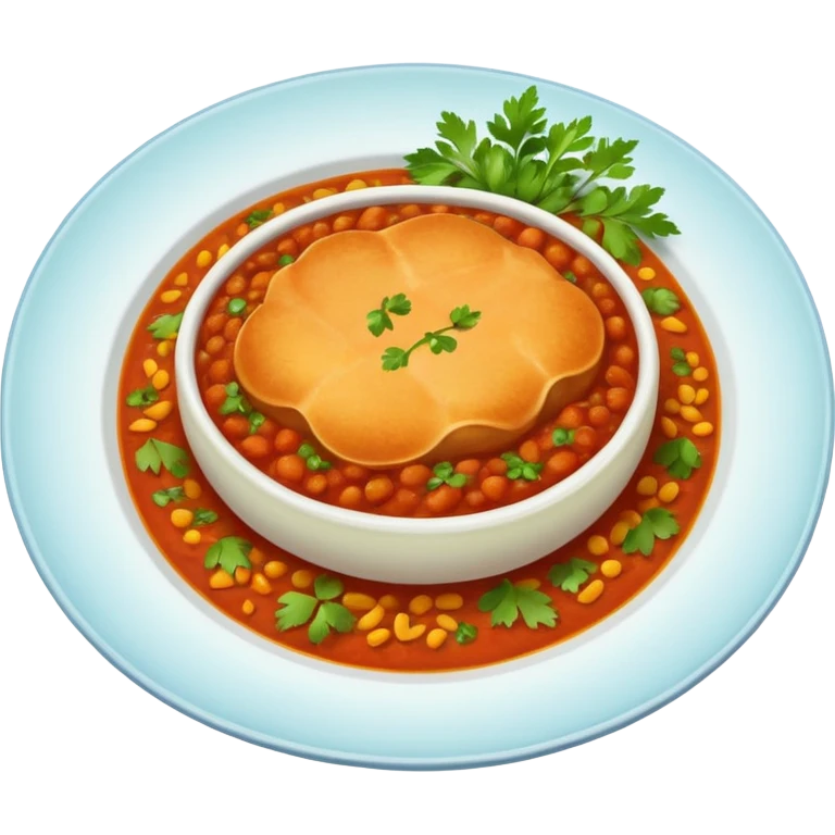 Pav bhaji only one  emoji