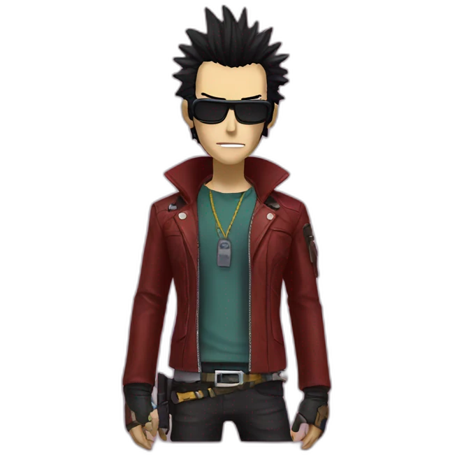 Travis Touchdown emoji