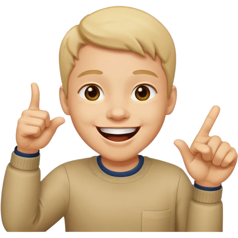 Auslachen mit finger drauf zeigen nach vorne emoji