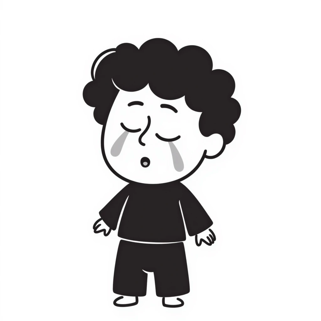 crying Indian baby emoji