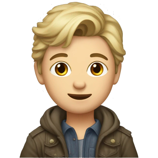 Девушка блондинка с шотландской кошкой в руках   emoji