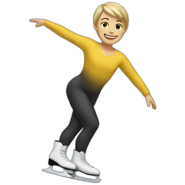 Lutz figure skating emoji