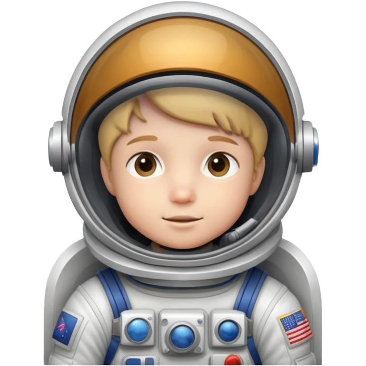 kid astronaut with space helmet emoji