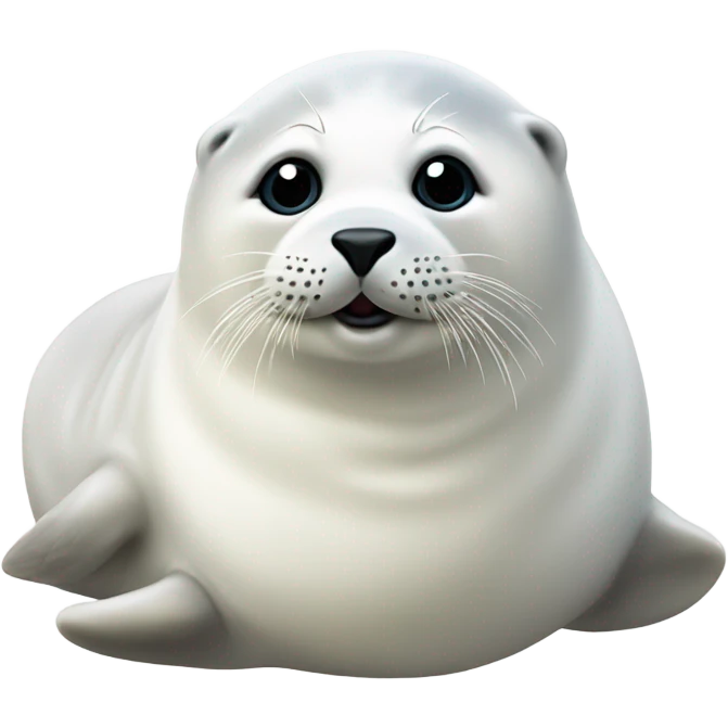 wide harp seal emoji