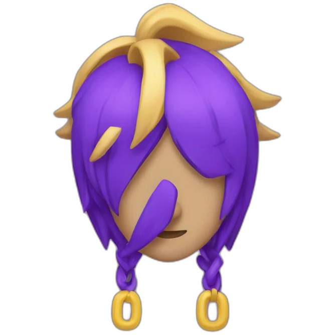 link styled purple emoji