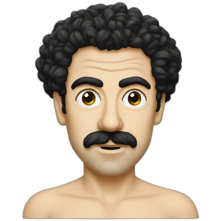 Borat en string emoji