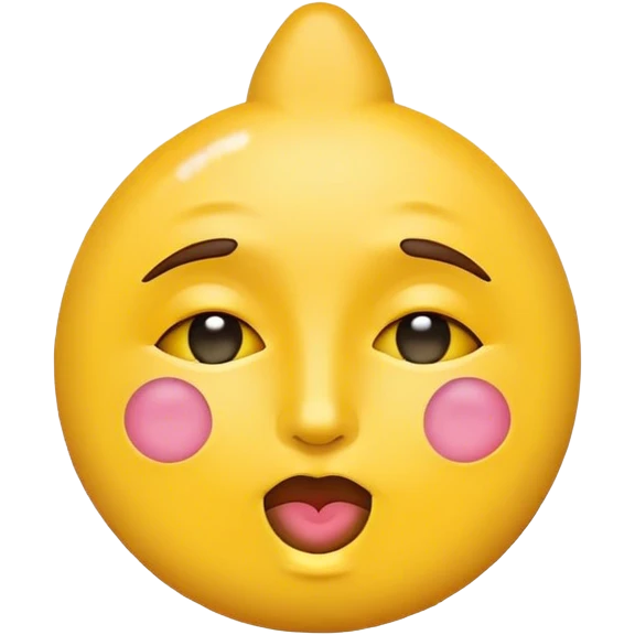 Peace sign kissing face emoji emoji