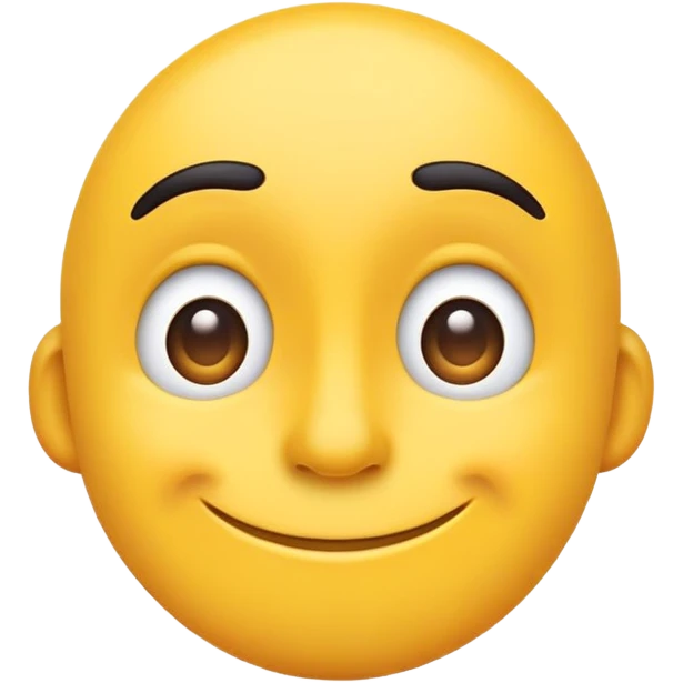 A side eye emoji with a goofy smile emoji
