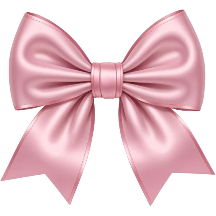Light pink bow  emoji
