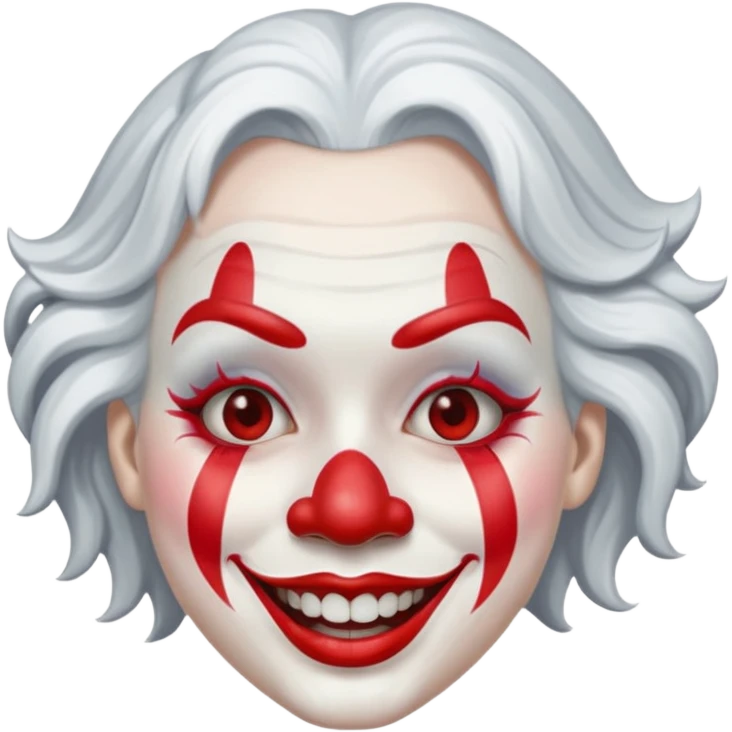 silver soraya clown emoji