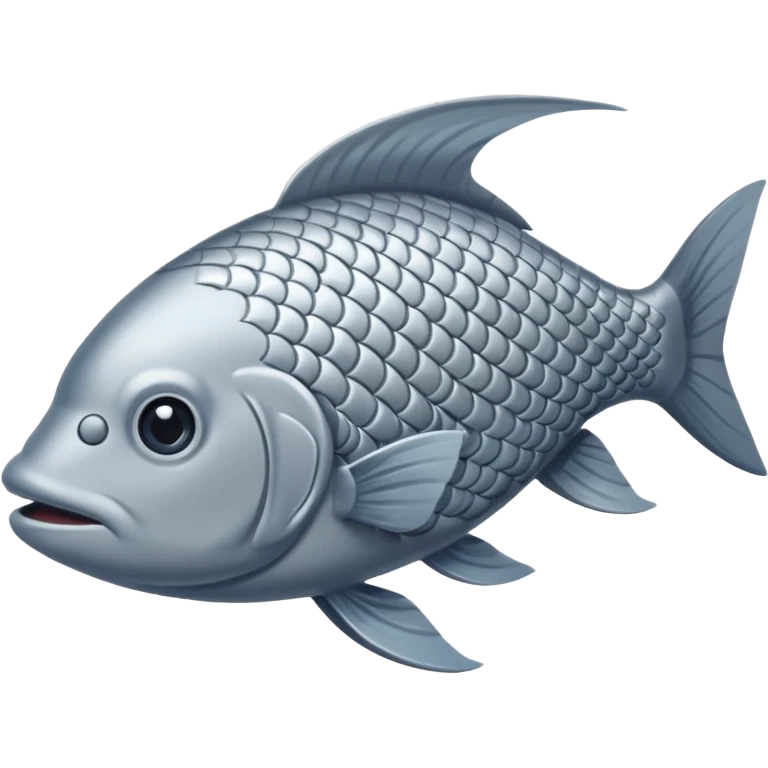 gray fish emoji