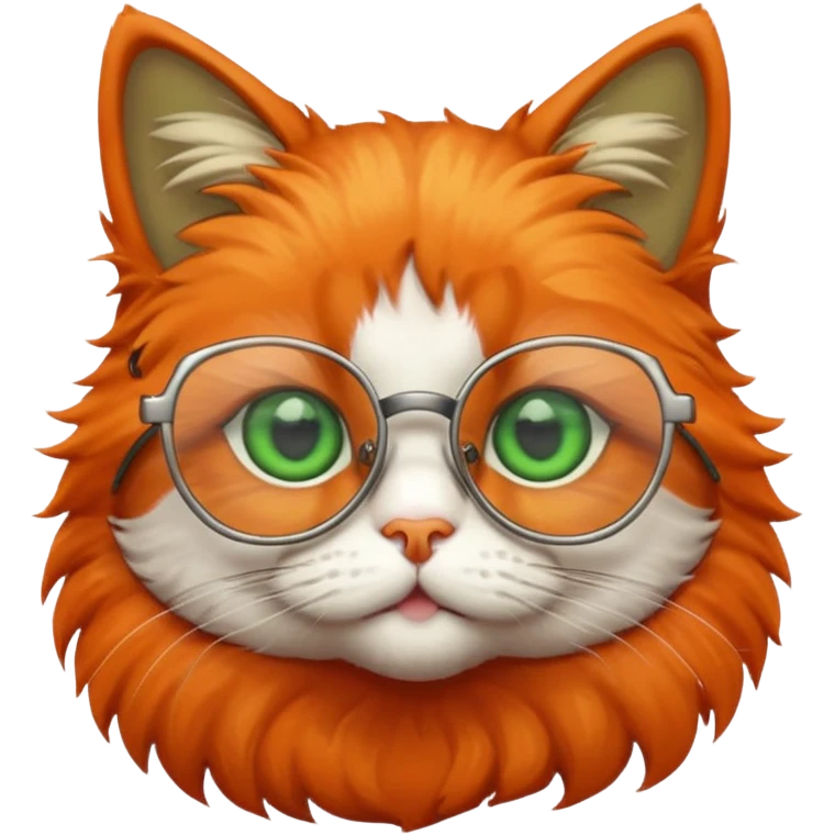 cat with glasses emoji
