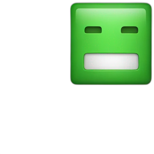 a green square emoji