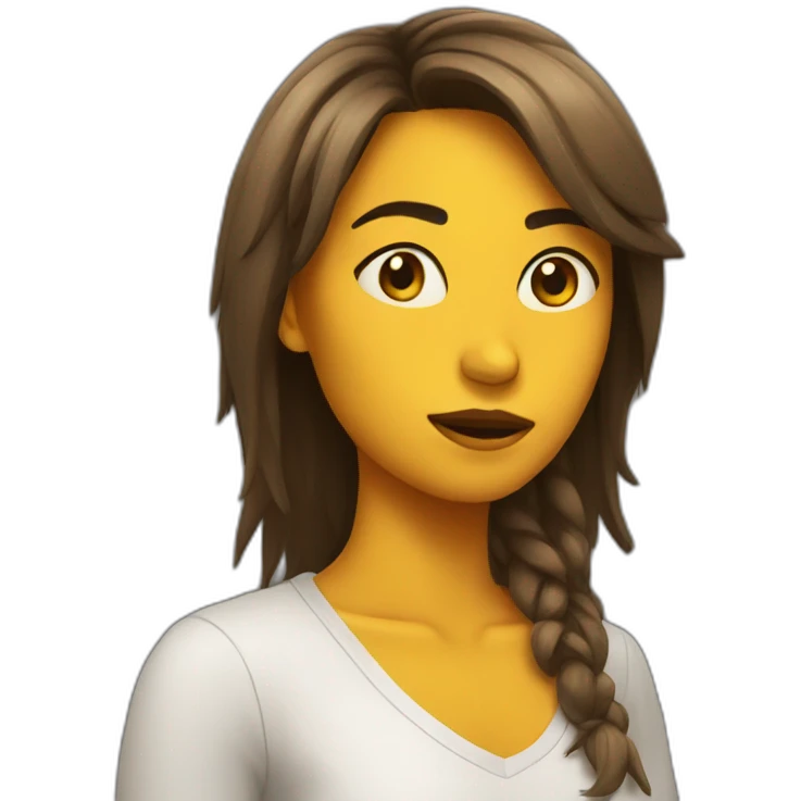Chica emoji