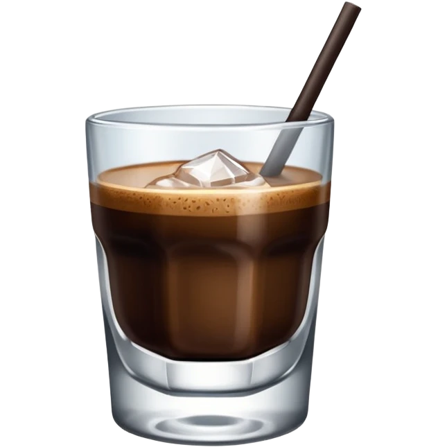 Shaken ￼ espresso drink ￼ emoji