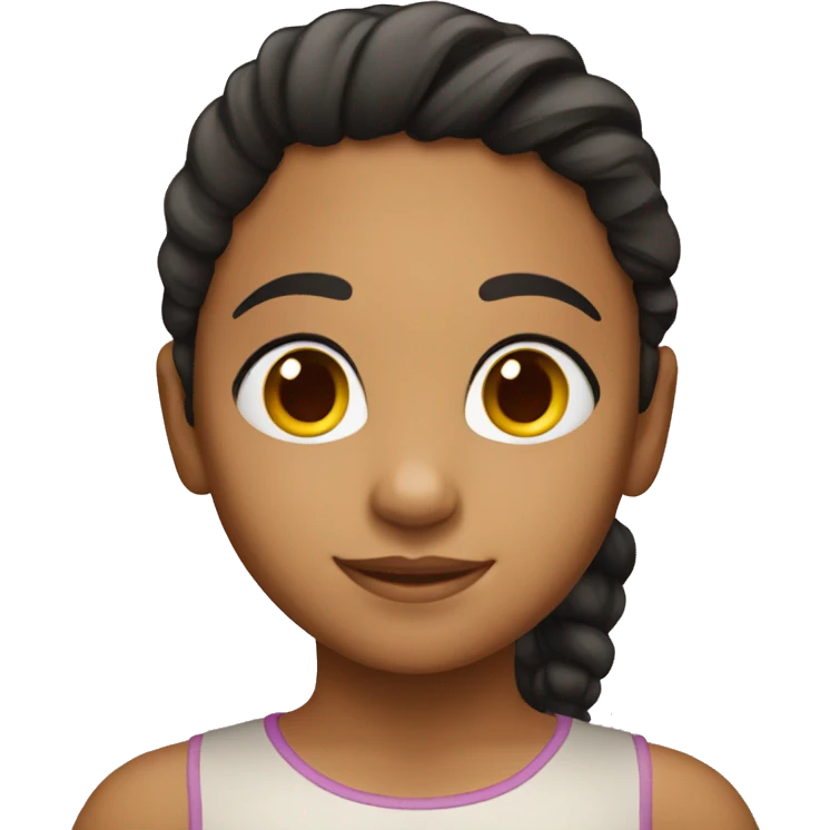 Young girl Hispanic  emoji