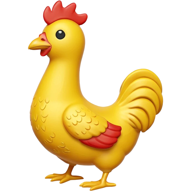 rubber chicken toy emoji