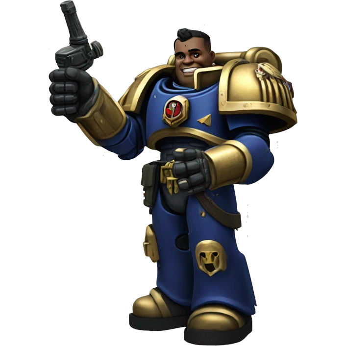 Warhammer 40k space marine Thumbs up emoji