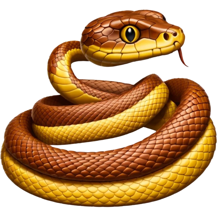 Bonnet snake emoji