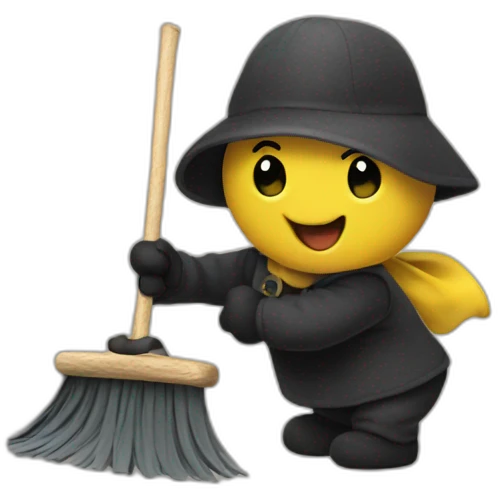 Sweep from Sooty and sweep emoji