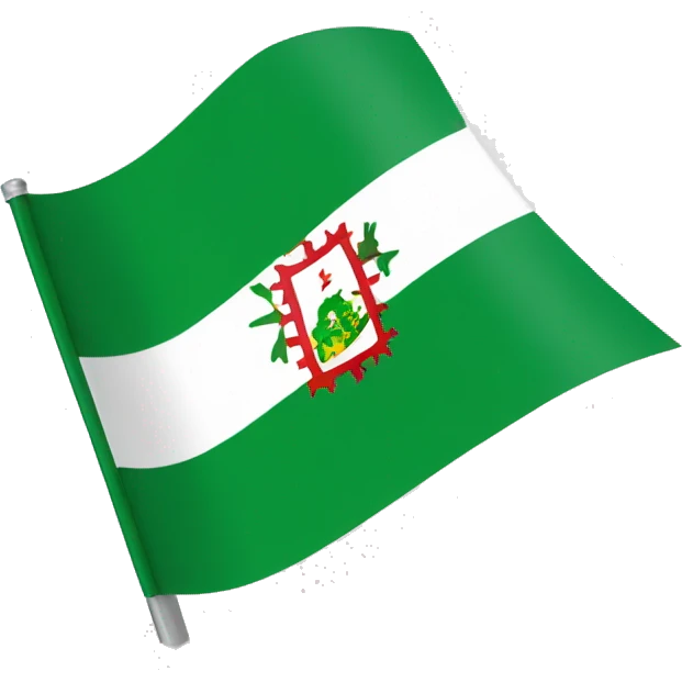 Flag of Andalusia  emoji