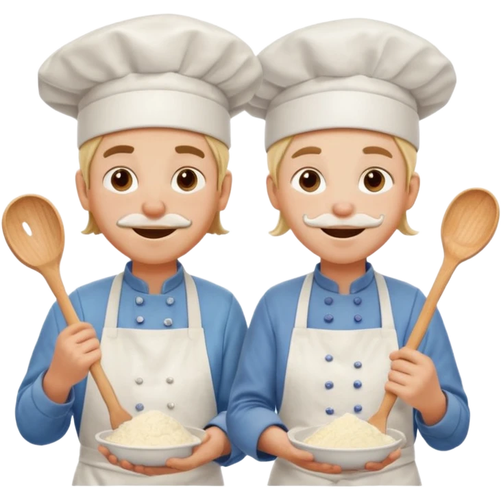 Goofy bakers emoji