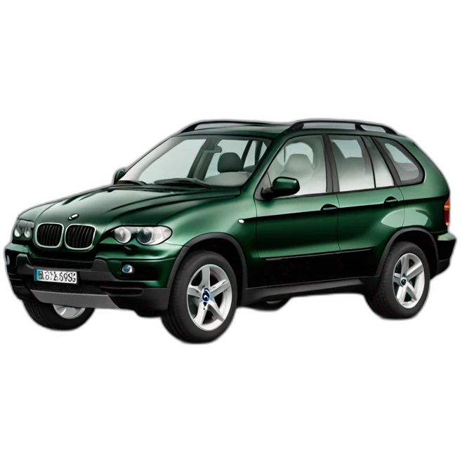 Bmw x5 e53 dark green emoji