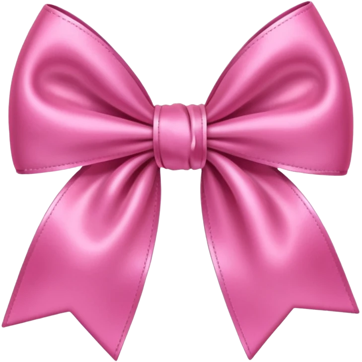 pink bow emoji