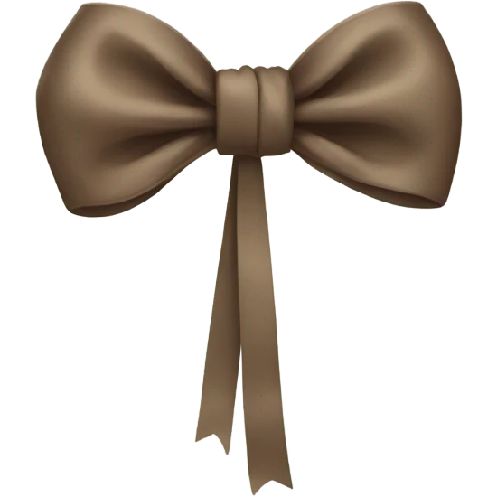 Bow with a bow emoji