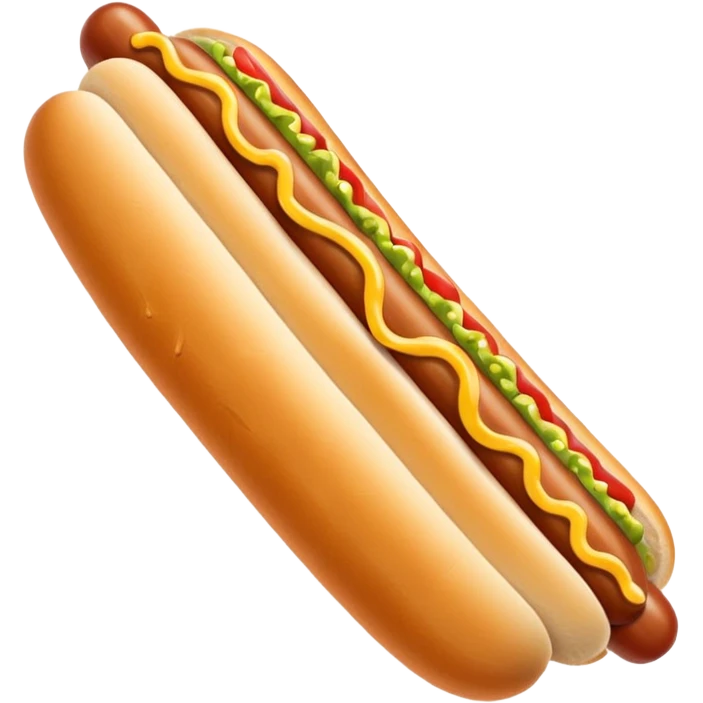 hot dog emoji
