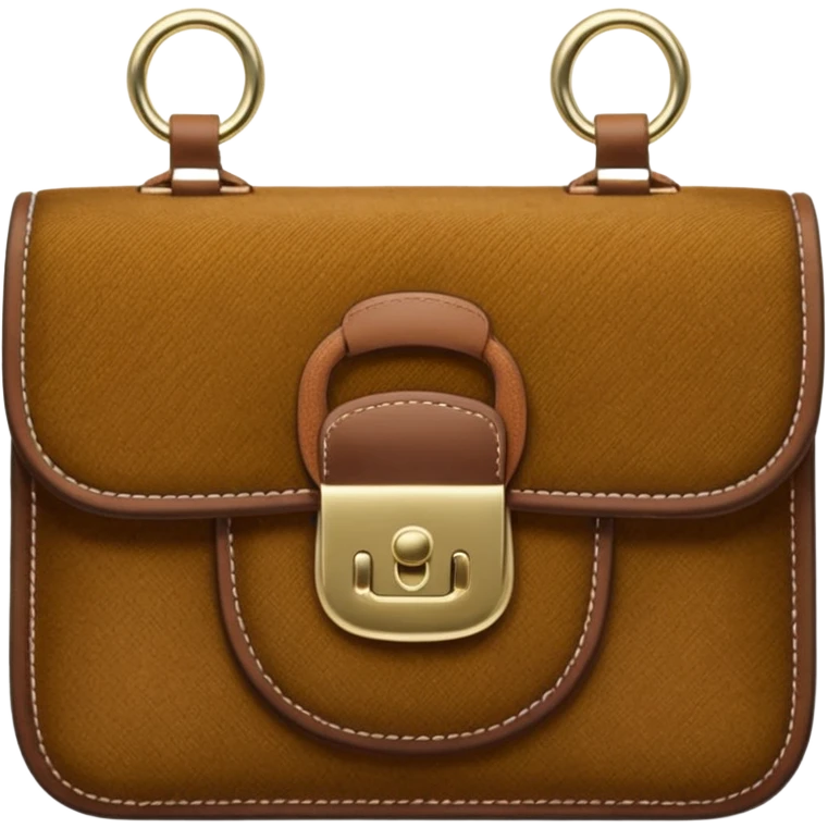Purse with corduroy texture  emoji