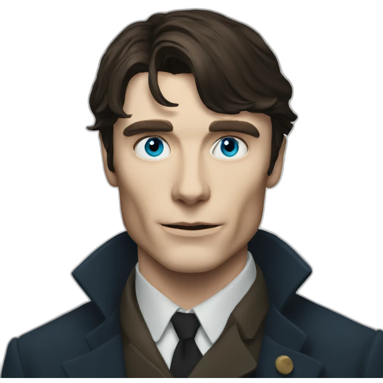 Cillian murphy with blue eyes emoji