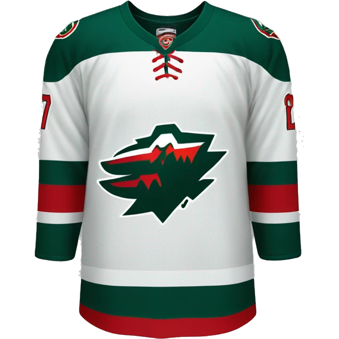 Minnesota wild hockey jersey  emoji