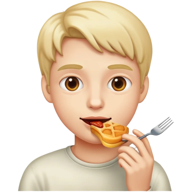 someone eating  emoji