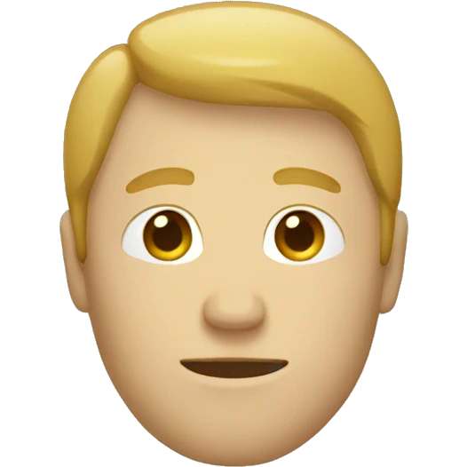 Faceless man emoji