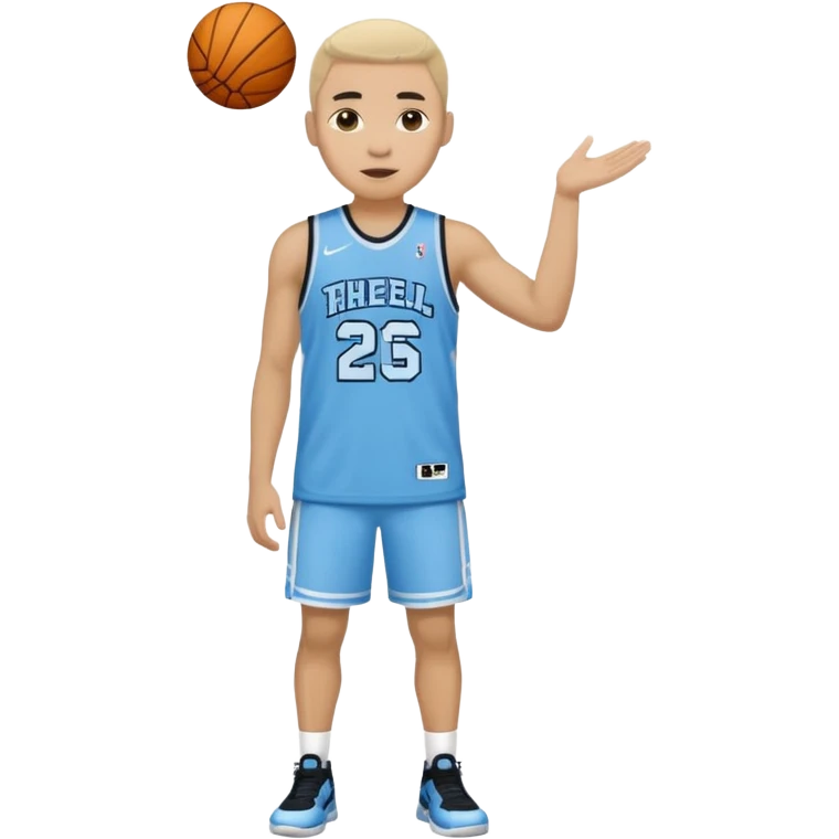 An image of a Tarheel emoji