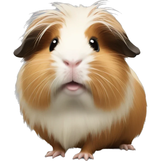 Long hair Guinea pig  emoji