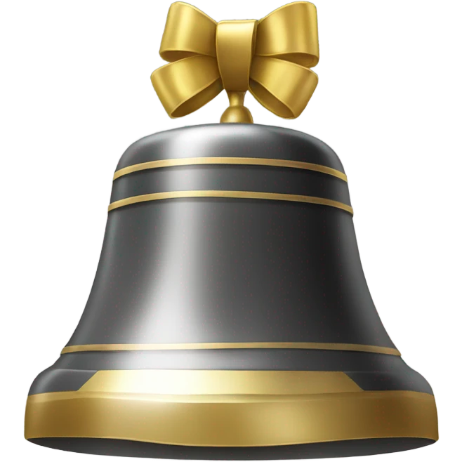 Celebration bell emoji