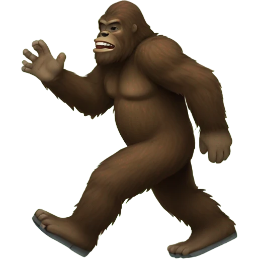 Bigfoot emoji emoji