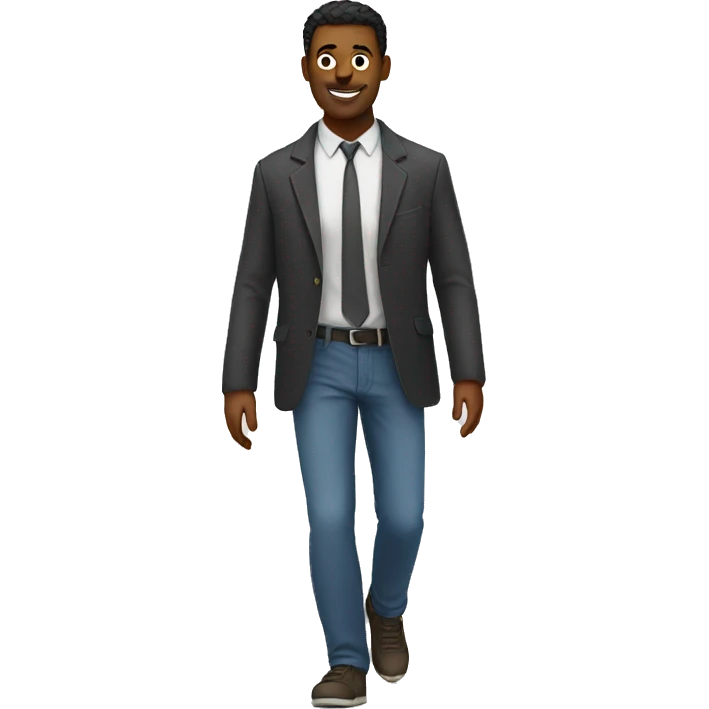 man walk emoji