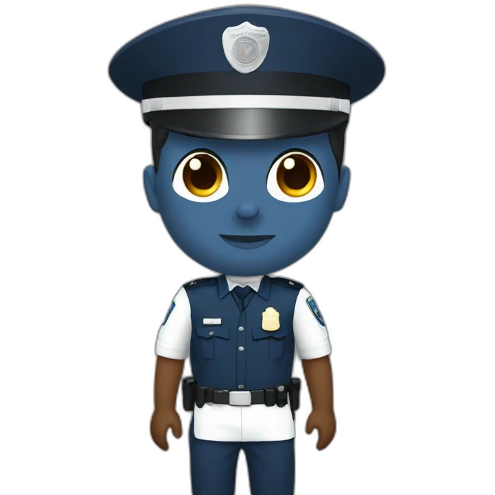 Policía del futuro  emoji
