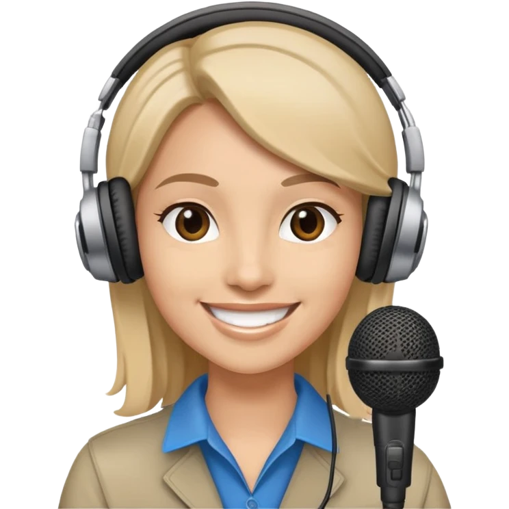 Radio personality  emoji
