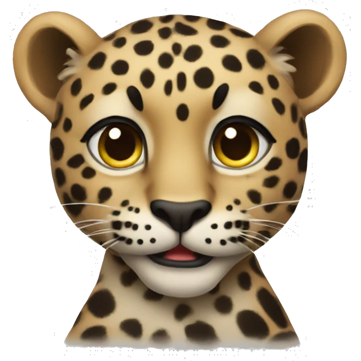 Cuore leopardato  emoji