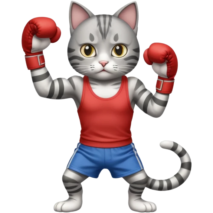 Cat in boxing stance







 emoji