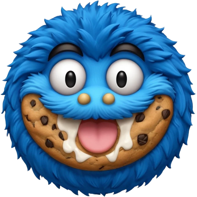 Cookie Monster emoji