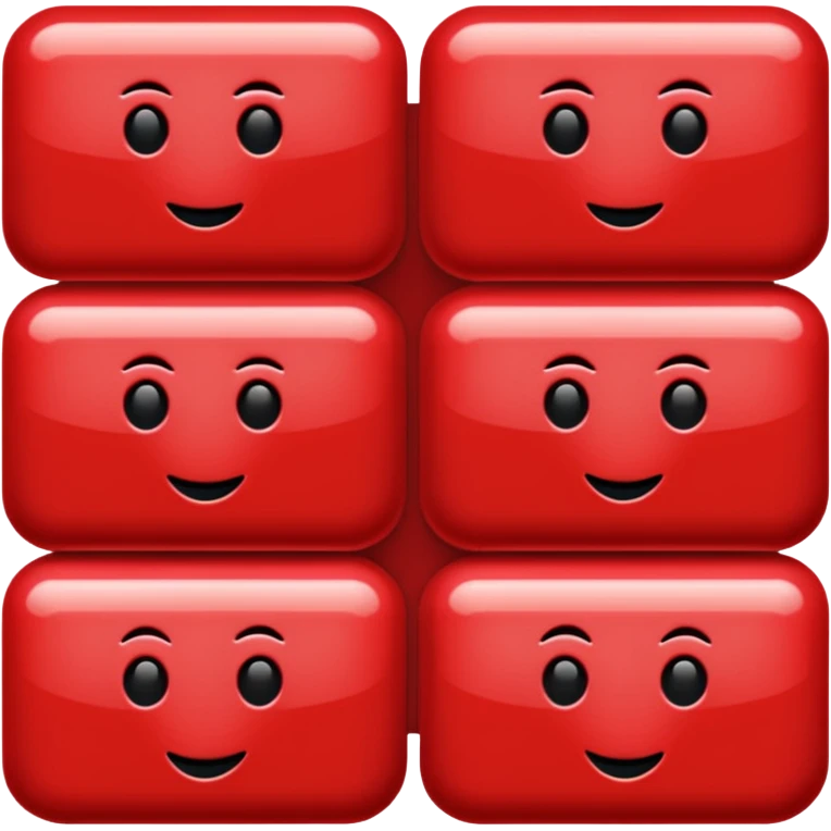 Matrix in marron red emoji