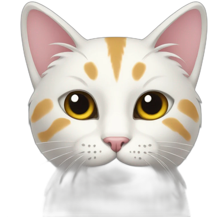 a flower cat emoji