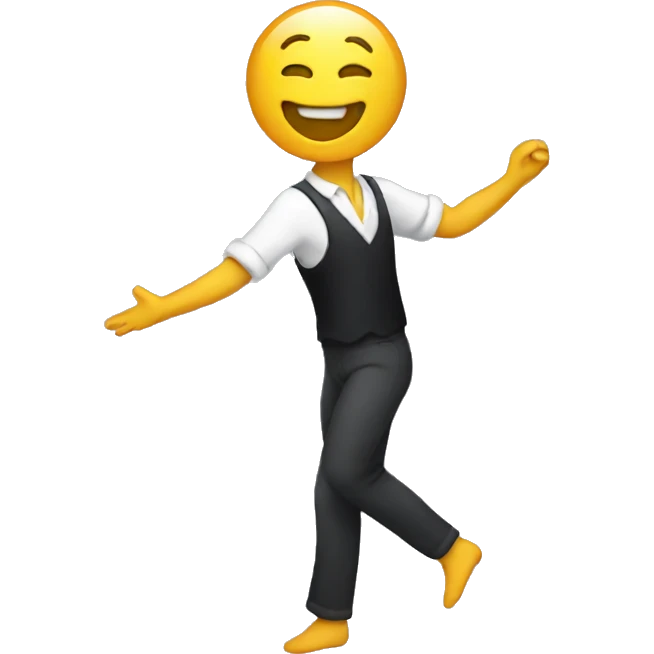 Partner dancing  emoji
